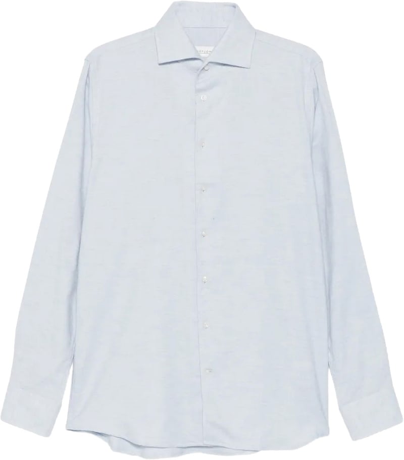 hemd licht blauw flannel