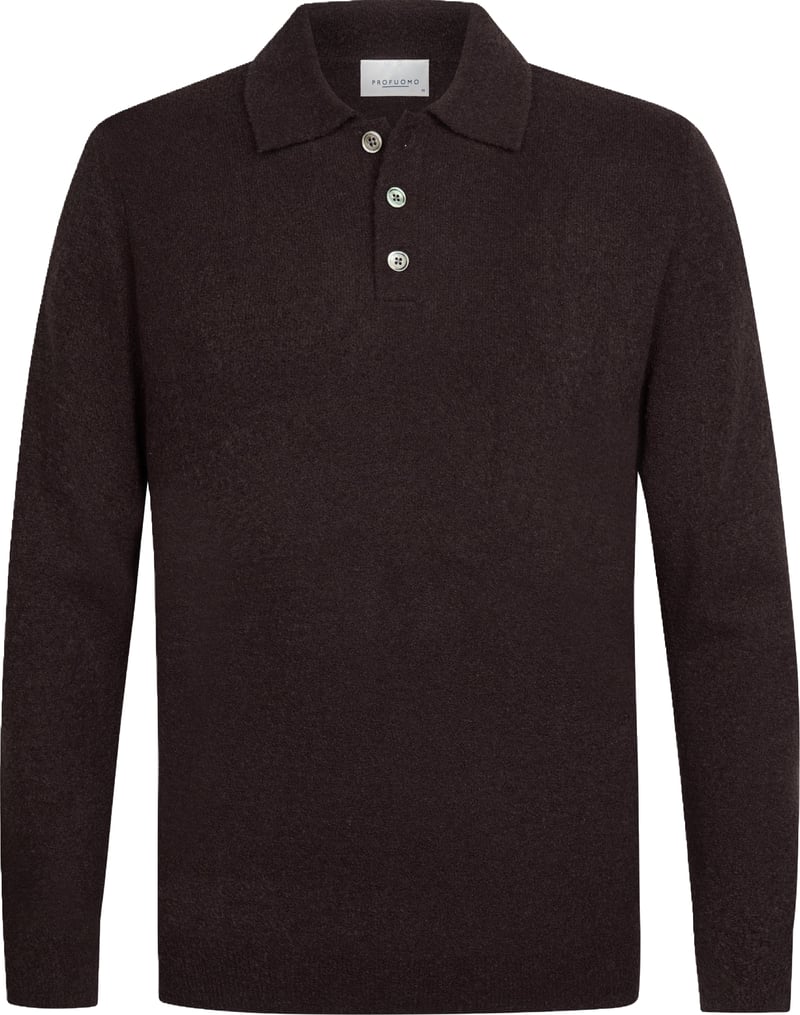 Profuomo - Polo ls - PPXJ30041G - S Aubergine