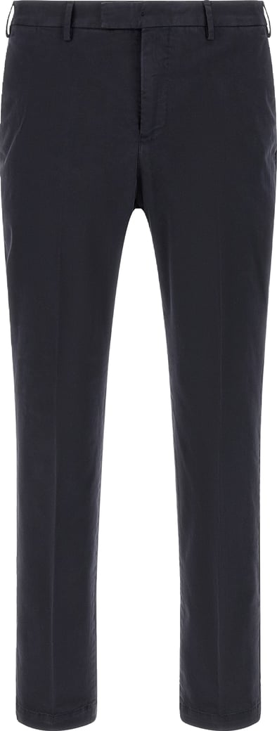 PT Torino Blue Cotton Casual Pants