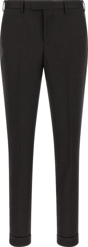 PT Torino Brown Virgin Wool Dress Pants