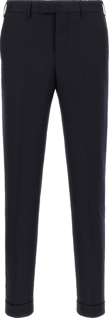 PT Torino Blue Virgin Wool Dress Pants