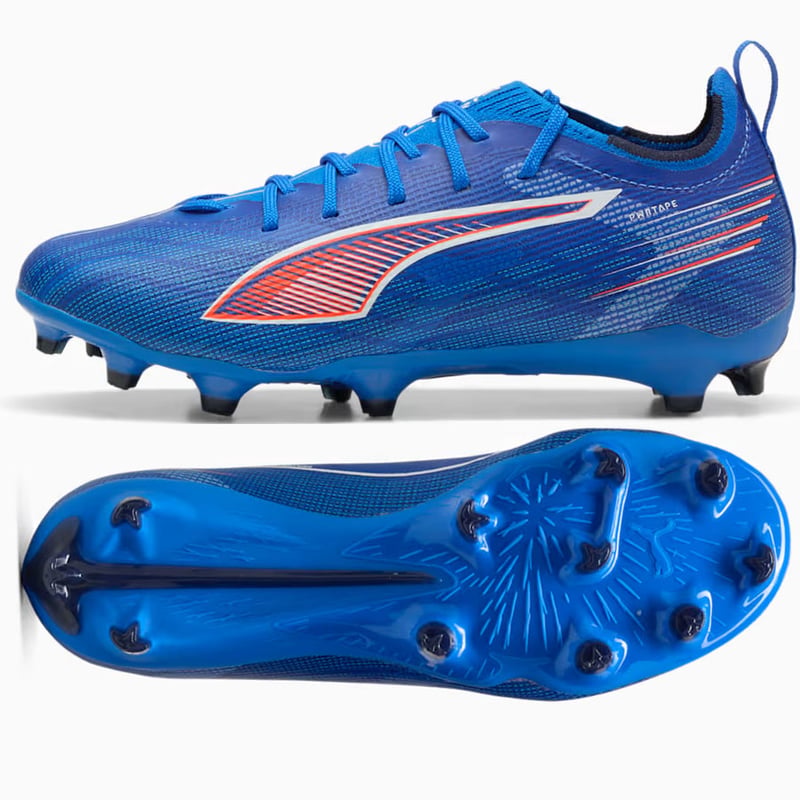 Puma Ultra 6 Pro FG/AG Jr Ultra Blue White Glowing Red (GS)
