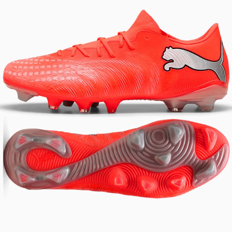 Puma Future 9 Match Fusion FG/AG Glowing Red White Black Silver