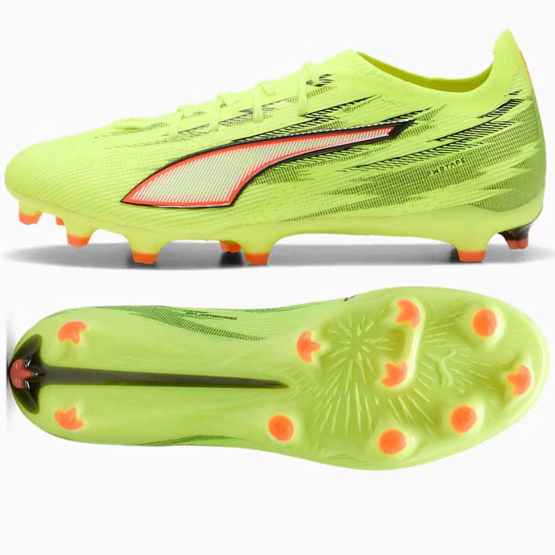 Puma Ultra 6 Match FG/AG Yellow Alert Black Glowing Red Lime Squeeze
