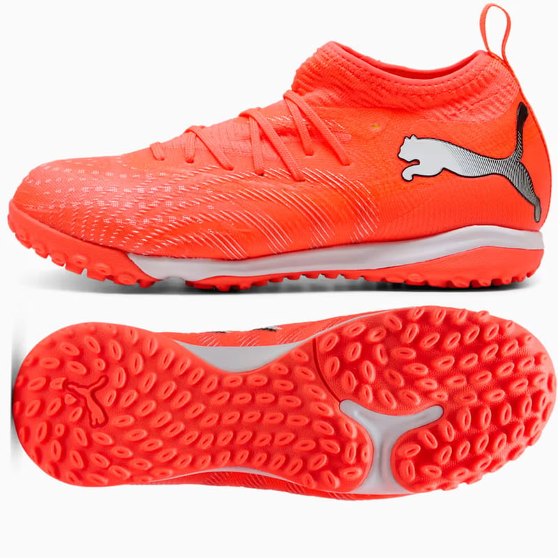 Puma Future 9 Match TT+ Mid Jr Glowing Red White Black Silver (GS)