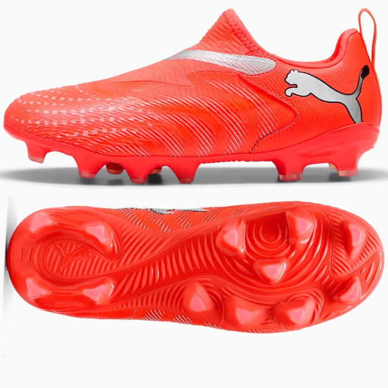 Puma Future 9 Match LL FG/AG Jr Glowing Red White Black Silver (GS)