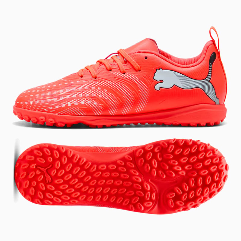 Puma Future 9 Play TT Jr Glowing Red White Black Silver (GS)