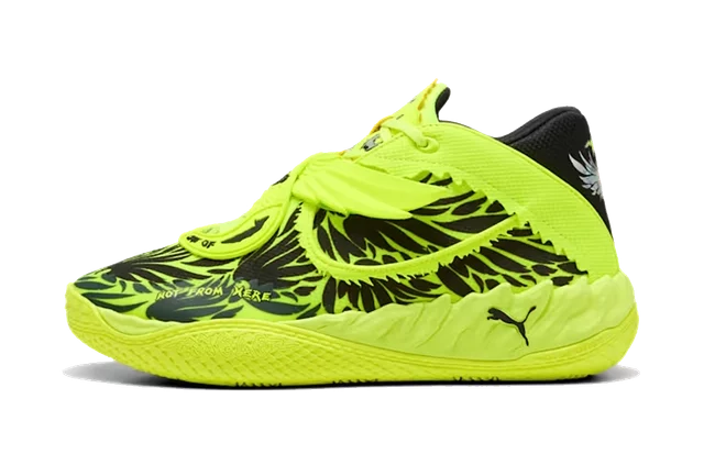 Puma X Lamello Ball Mb.05 Voltage "Yellow Alert Black"