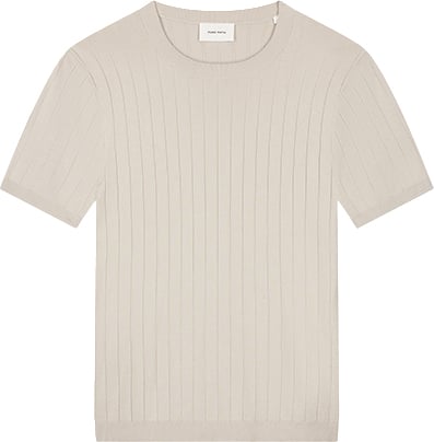Pure Path Dropneedle Knitted T-Shirt