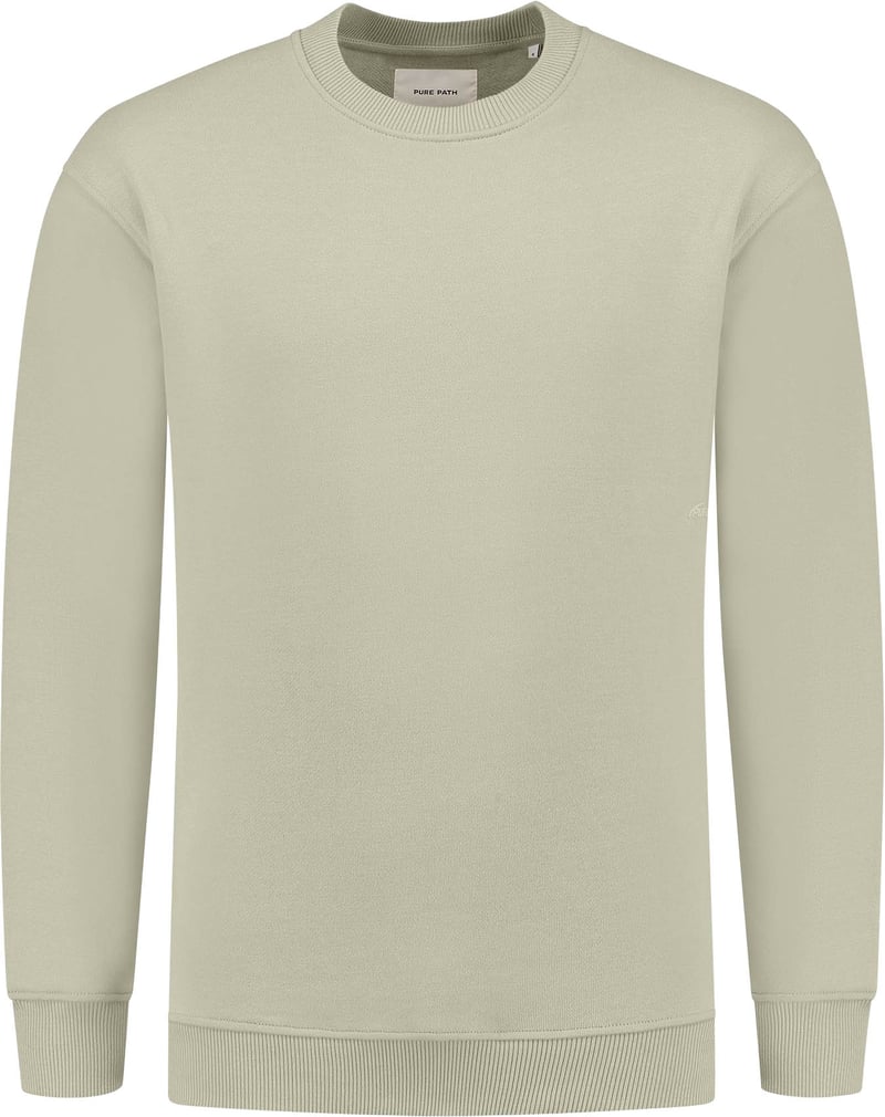Pure Path Cosmic Orbit Sweater 24030308 Lt Army