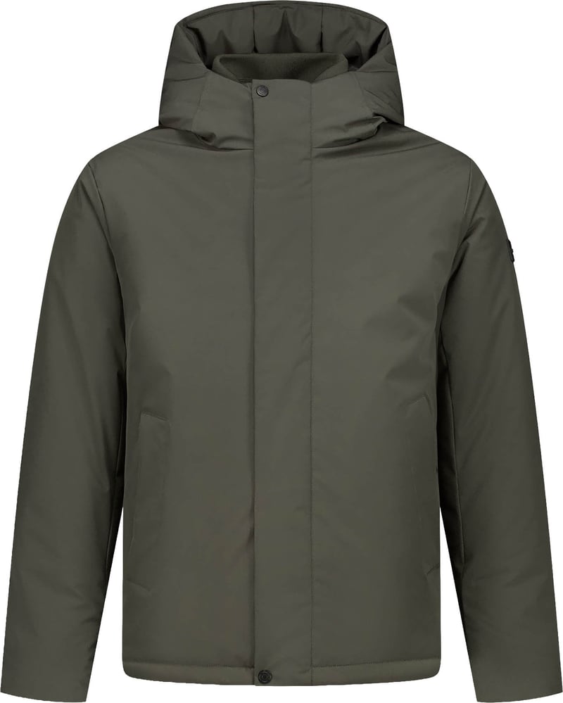 Pure Path Flex Short Parka Jacket 25030409 Dark Green