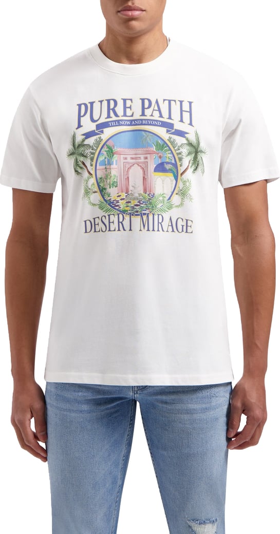 Pure Path T-shirts Pure Path 24010110 Off white