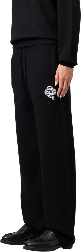 Flo Knitted Pants | Black/off White