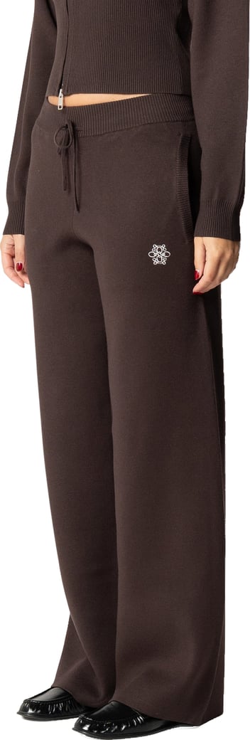 Chloe Knitted Pants | Dark Brown