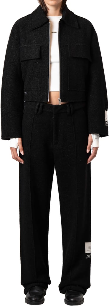 Layla Straight Pants | Black