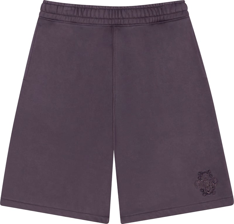 Lenny Acid Wash Short | Acid Grey