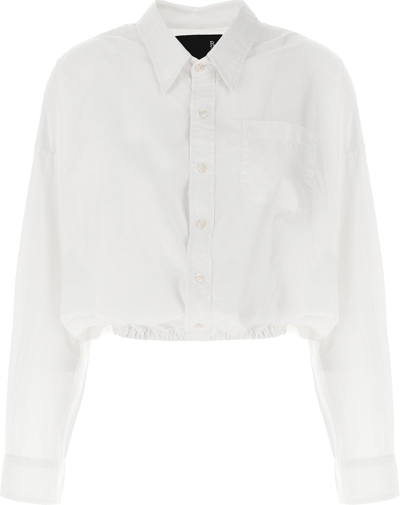 R13 Crossover Bubble Shirt
