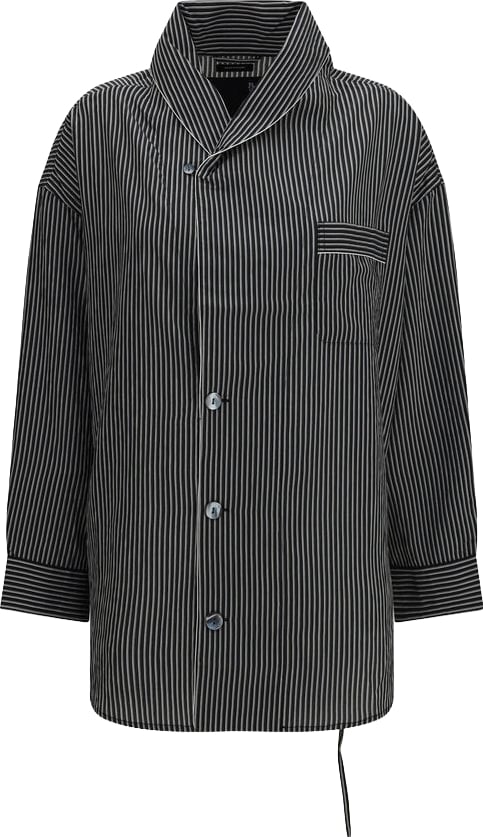 R13 Black Viscose Shirt