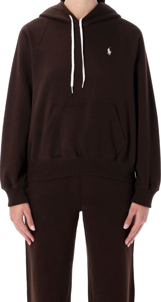 Classic Hoodie Logo Circuit Brown