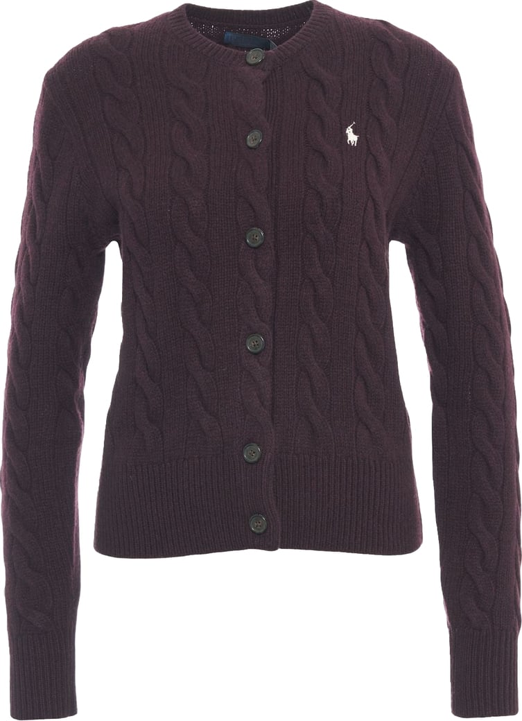 Wool blend cardigan