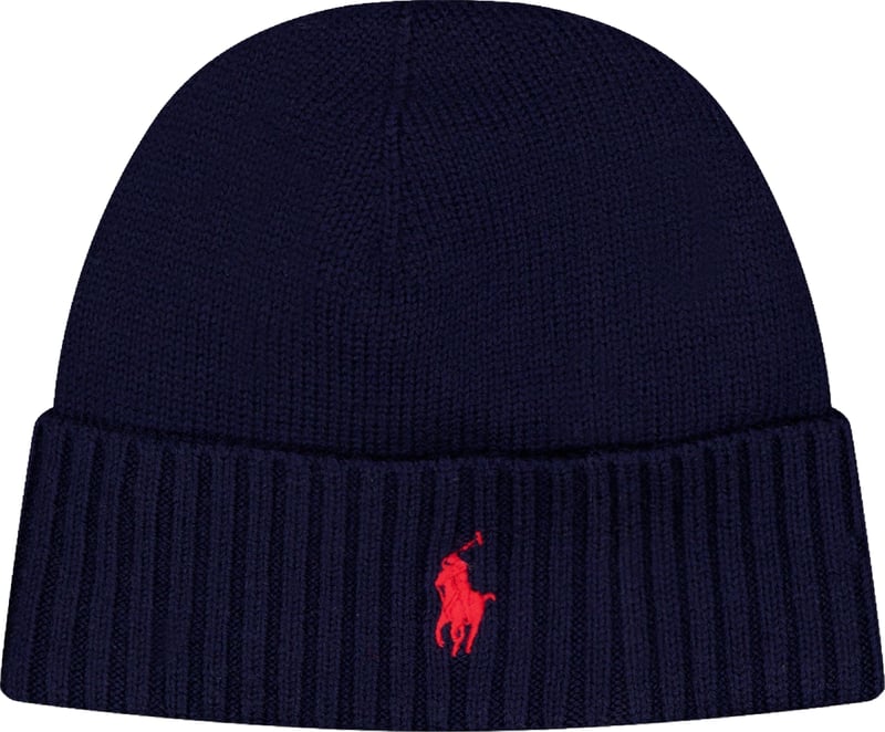 Ralph Lauren Kinder Unisex Muts In Navy