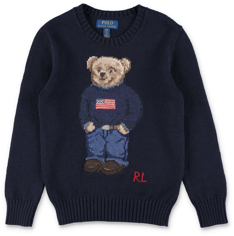 Knit Bear Blu