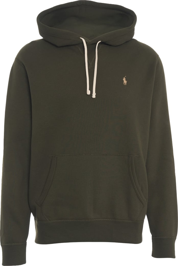 Hoodie with logo detail