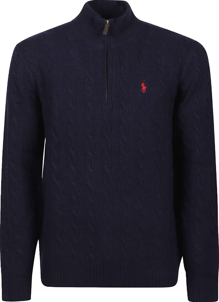 Half Zip Sweater Blue