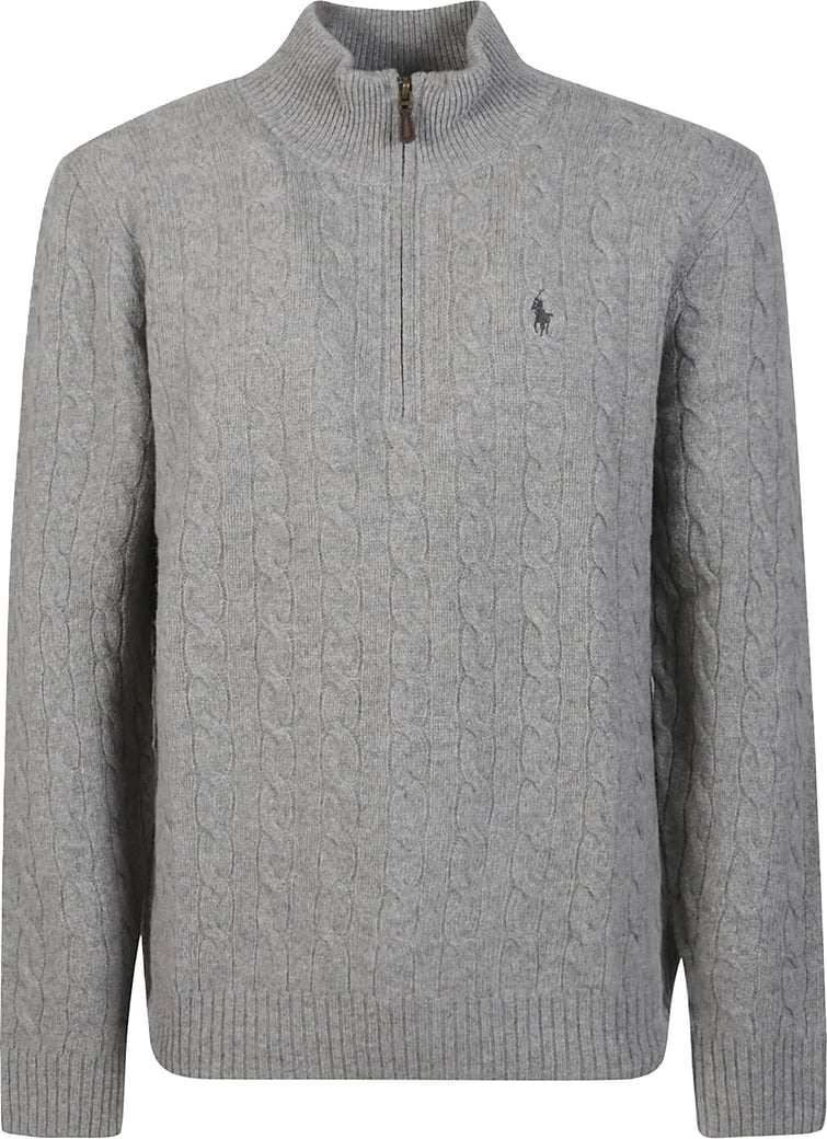 Half Zip Sweater Grey