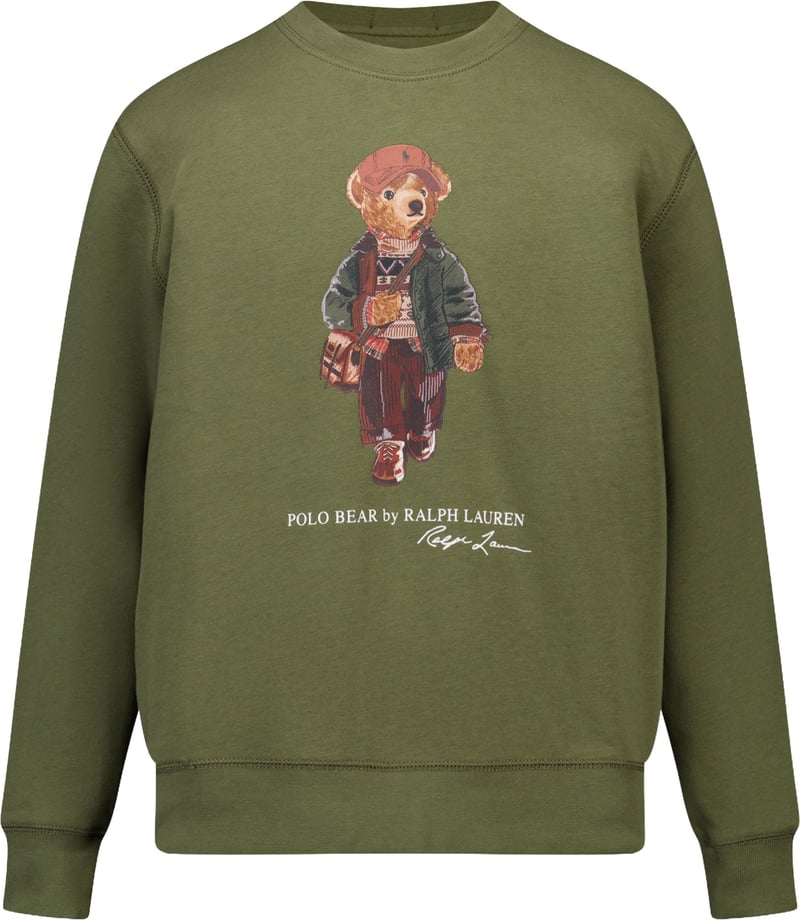 Ralph Lauren Kinder Jongens Trui In Olijf Groen