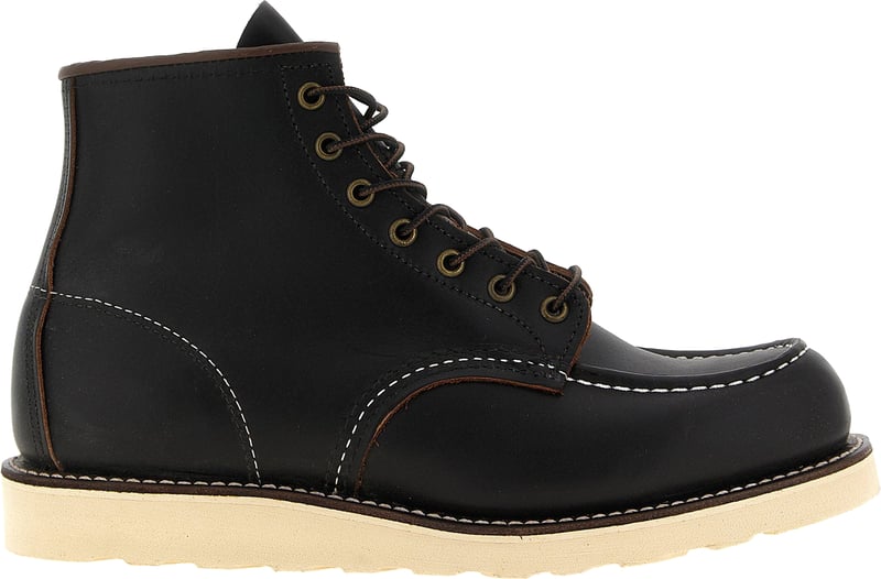 Red Wing Shoes Classic Moc Toe Lace-up Ankle Boots
