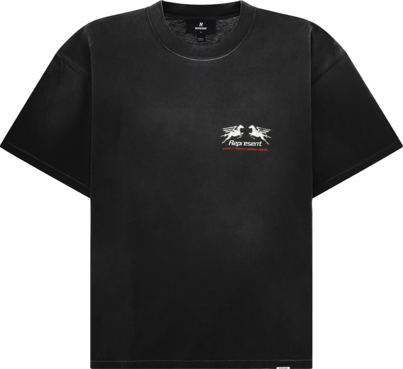 T-SHIRT CON STAMPA "24 HOUR SERVICE"