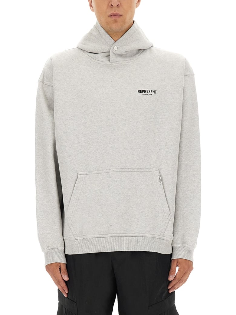 Relaxed Fit Drawstring Hoodie with Kangaroo Pocket