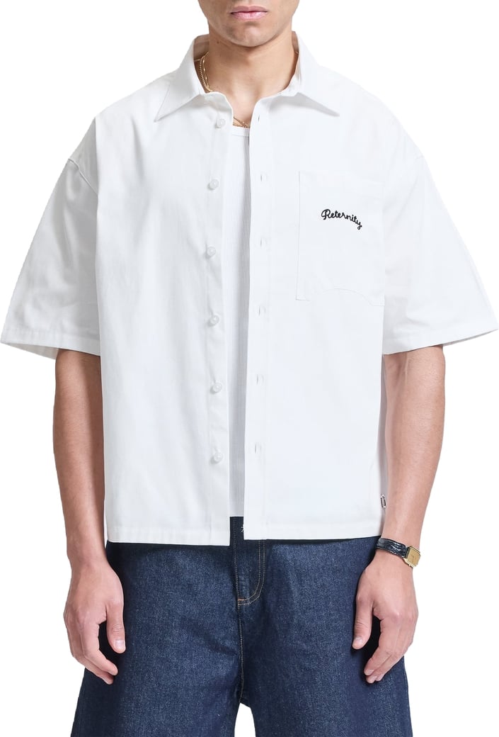 Heren Le Progres Shirt met print Wit