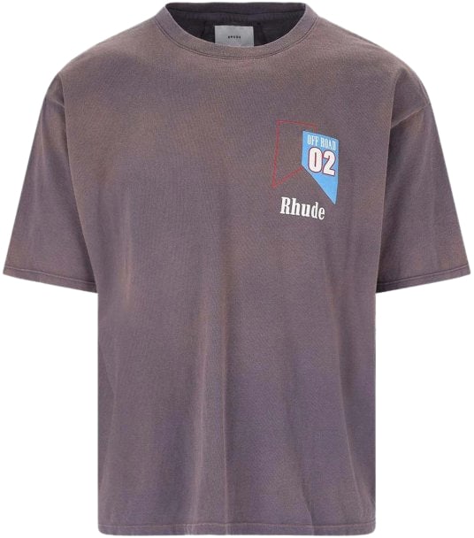 Rhude 'Off Road' T-shirt (Vintage Grijs)