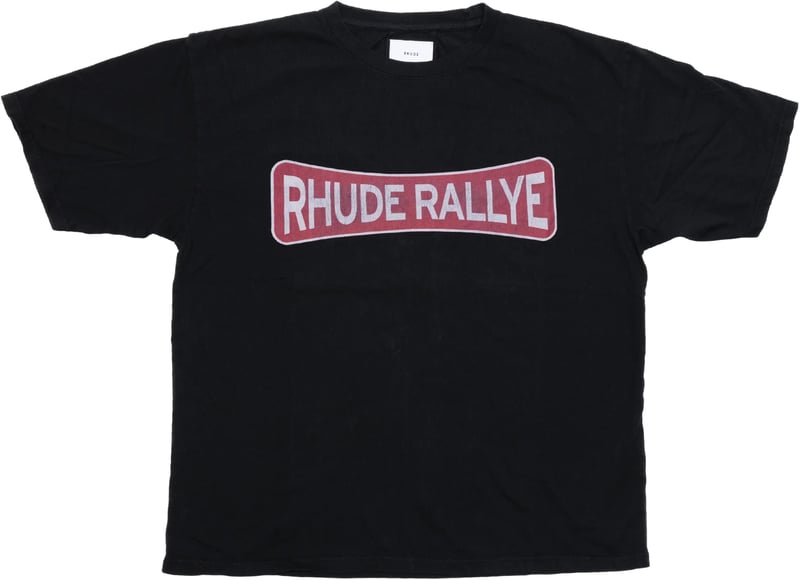 Rhude Rallye Tee (Zwart)