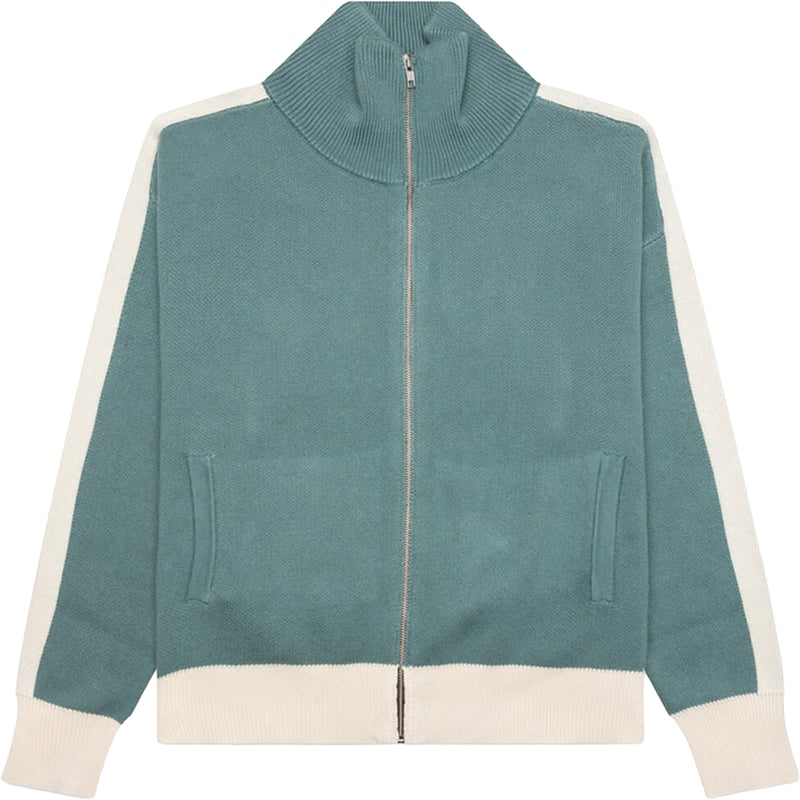 Rhude Zip-Up Trainingsjack (Blauw/wit)