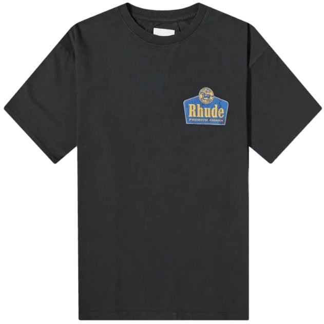 Rhude Grand Cru T-shirt 'Vintage Zwart'