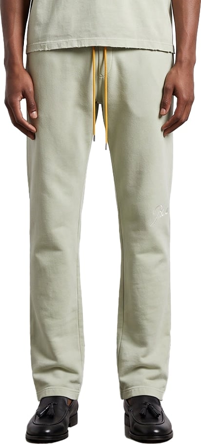 CLASSIQUE SWEATPANT WASHED SEAFOAM/WHITE