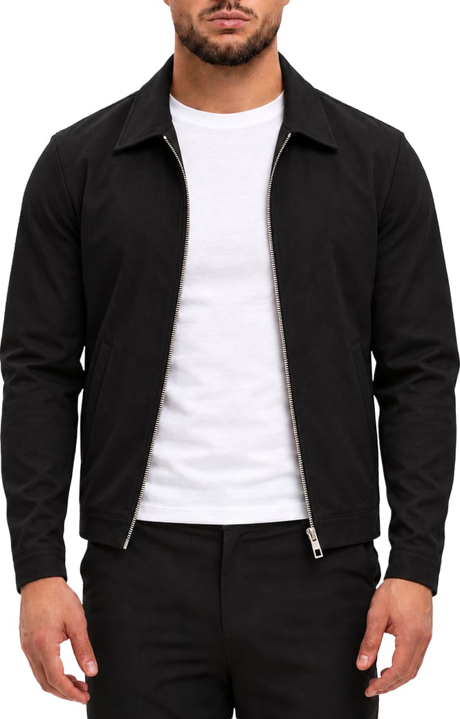 CORE ZIP JACKET | BLACK