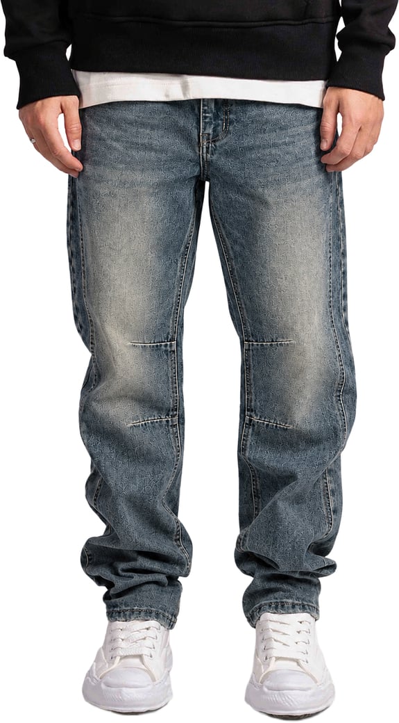 EDGE BLUE BAGGY JEANS
