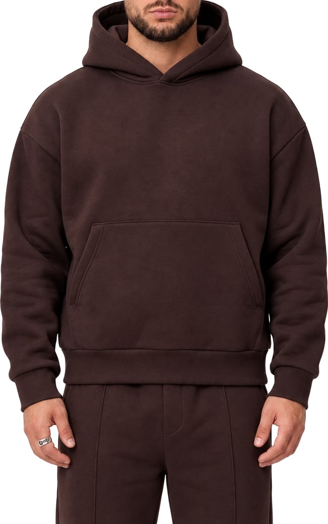 ESSENTIAL HOODIE | BROWN