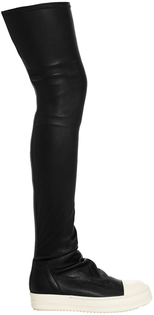 Rick Owens Bicolor Cotton Over The Knee