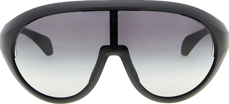 Rick Owens Black Nylon Sunglasses