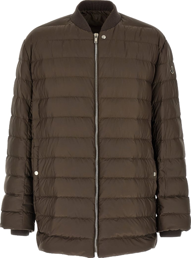 Rick Owens Brown Polyester Bomber