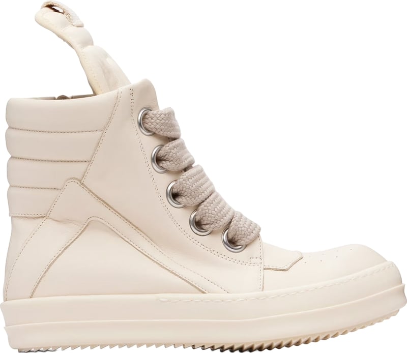 Jumbolace leather shoes milk