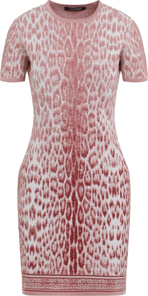 Roberto Cavalli Jaguar Print Dress