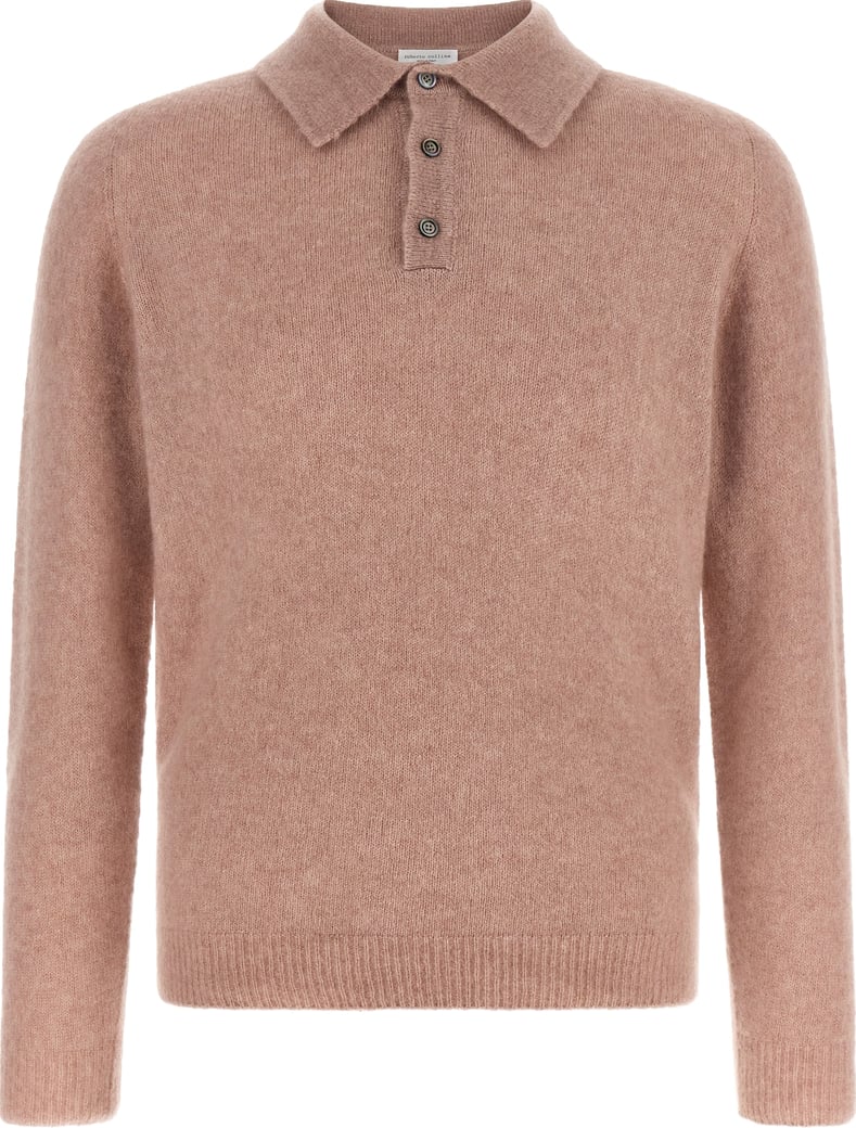 Roberto Collina Multicolor Cashmere Polo Shirt