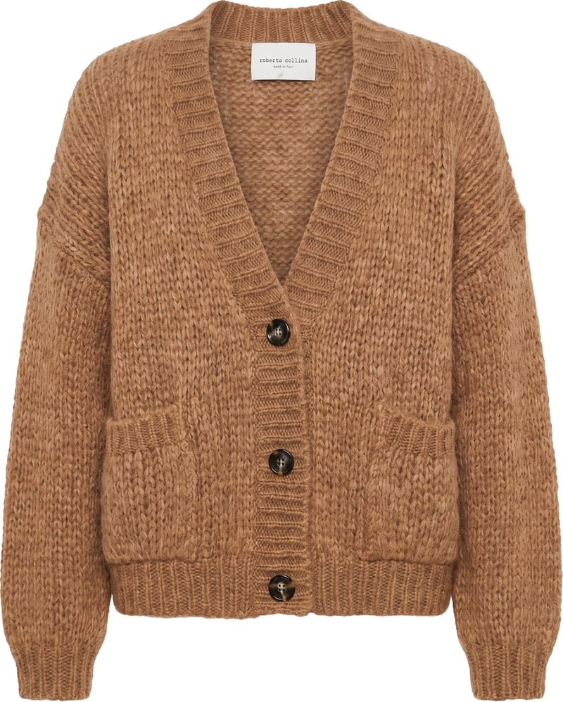 Cardigan in alpaca