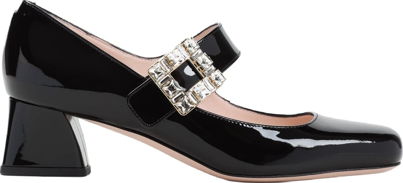 Roger Vivier Tres Strass Babies 45 Pumps